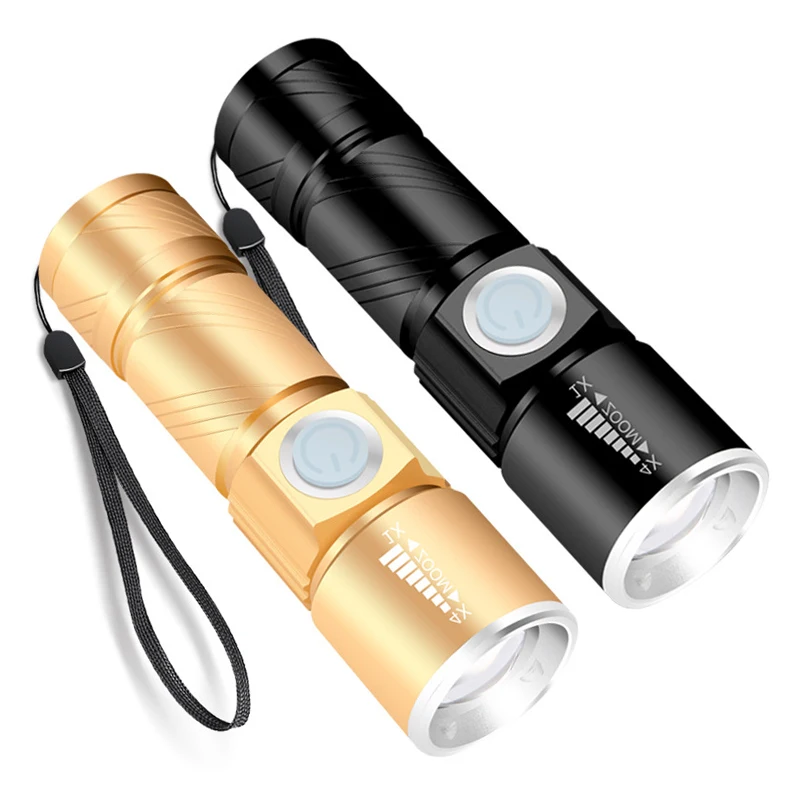 3 Modes Zoomable USB Charging LED Flashlight Mini Torch Light Emergency Flashlights for Bicycle Bike Outdoor Camping Fishing
3 Modes Zoomable USB Charging LED Flashlight Mini Torch Light Emergency Flashlights for Bicycle Bike Outdoor Camping Fishing