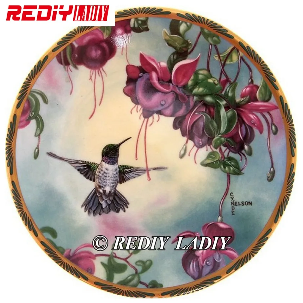 REDIY LADIY Diamond Painting Hummingbird Full Square Crystal Diamond Embroidery Bead Cross Stitch Kits Mosaic Pattern Needlework
REDIY LADIY Diamond Painting Hummingbird Full Square Crystal Diamond Embroidery Bead Cross Stitch Kits Mosaic Pattern Needlework