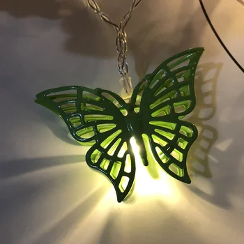 Outdoor LED Butterfly String Lights Wrought Iron Wire Colored String Lights Outdoor Garden Home Decorative Lights
Outdoor LED Butterfly String Lights Wrought Iron Wire Colored String Lights Outdoor Garden Home Decorative Lights