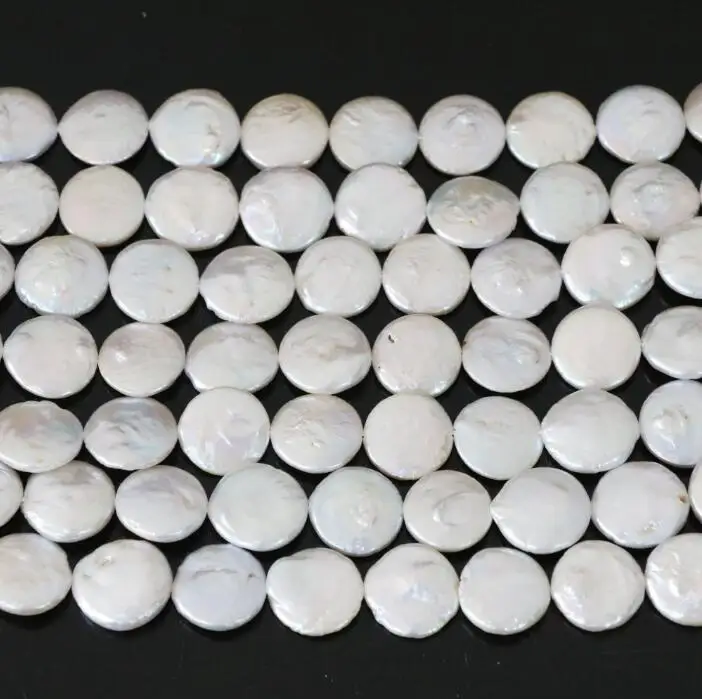 Jewelry Pearl Necklace Fashion natural 14mm white cultured freshwater pearl bead coin jewelry 15" Free Shipping
Jewelry Pearl Necklace Fashion natural 14mm white cultured freshwater pearl bead coin jewelry 15" Free Shipping