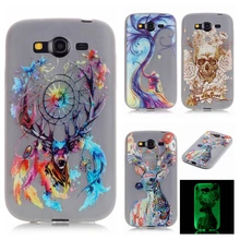 For Samsung Galaxy Grand Neo i9080 i9060 Luminous Embossed Case Ultra Thin Phone Case For Samsung Grand Neo Plus Silicon Cover