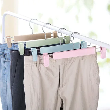 10Pcs/Lot Plastic Trouser Hanger Candy Color Kids Trousers Rack with 2 Clips Clothes Hangers for Adults Drying Racks
10Pcs/Lot Plastic Trouser Hanger Candy Color Kids Trousers Rack with 2 Clips Clothes Hangers for Adults Drying Racks