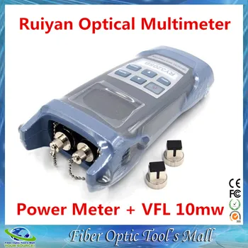 Ruiyan Optical Multimeter with Fiber Optic Power Meter -70 to +10dBm and 10mw 10km Fiber Optic Cable Tester Visual Fault Locator
Ruiyan Optical Multimeter with Fiber Optic Power Meter -70 to +10dBm and 10mw 10km Fiber Optic Cable Tester Visual Fault Locator