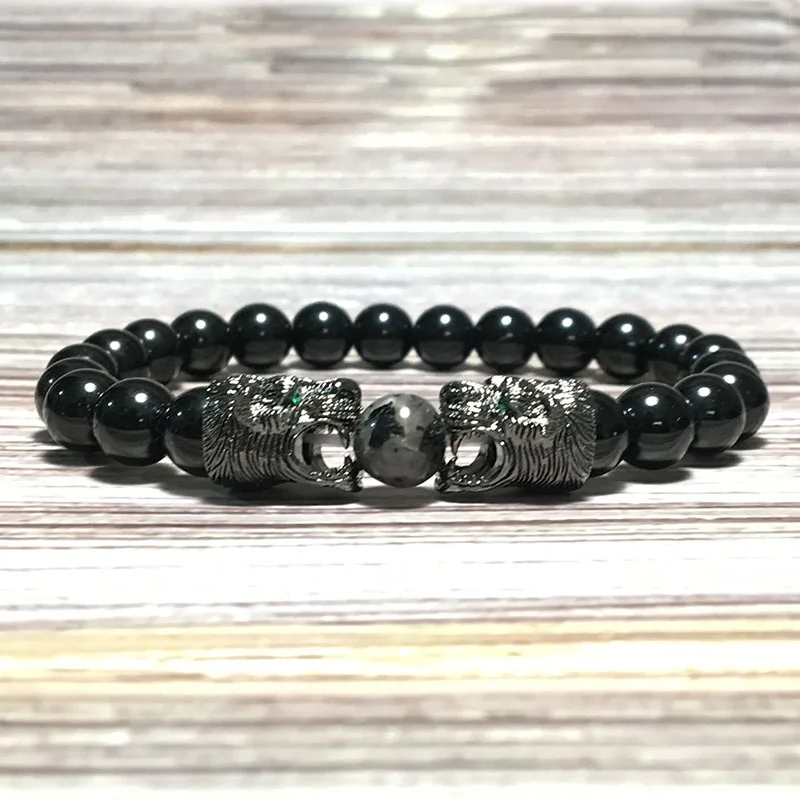 Hiphop Mens Bracelet Creative Dragon Heads Design Charm Braslet Natural Stone Beads Braclet For Men Hand Jewelry Accessories
Hiphop Mens Bracelet Creative Dragon Heads Design Charm Braslet Natural Stone Beads Braclet For Men Hand Jewelry Accessories
