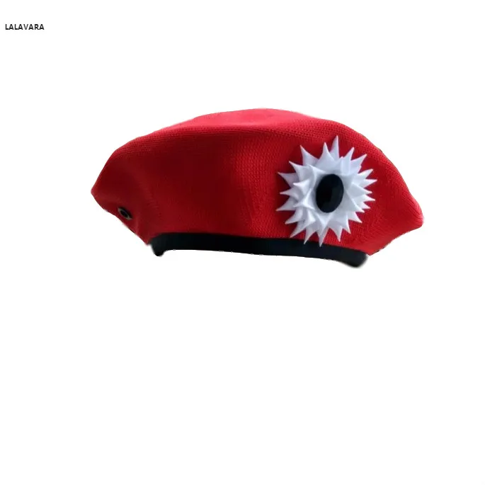 LALAVARA children boys and girls flower berets hats women's spring summer hats Burgundy Navy
LALAVARA children boys and girls flower berets hats women's spring summer hats Burgundy Navy