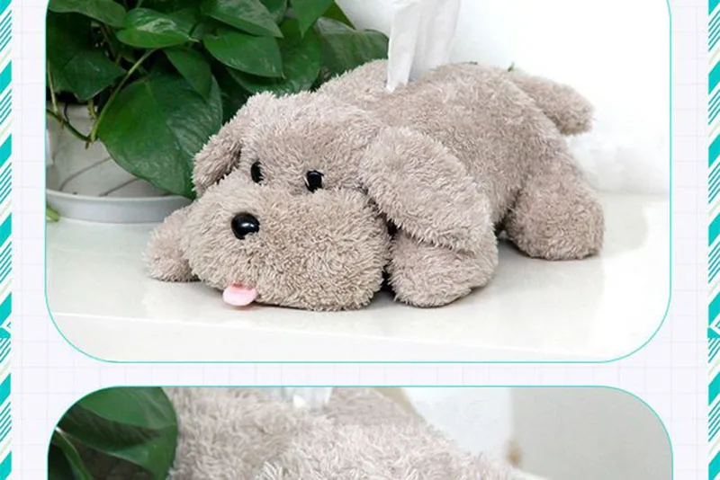 Cute Yuri on ice Victor Puppy Poodle Dog Plush Toy Makkachin Pet Dog Paper Box Keychain Pendant Cosplay Decoration Toy Kids Gift (6)