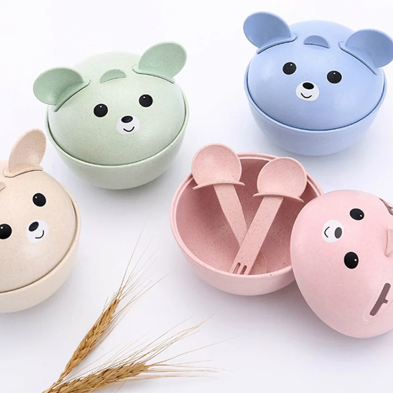 3 Pcs / Set Wheat Straw Shape Cartoon Bear Lunch Box Set Lovely Children Environmental Bowl Kids Lunch Box Bento
3 Pcs / Set Wheat Straw Shape Cartoon Bear Lunch Box Set Lovely Children Environmental Bowl Kids Lunch Box Bento