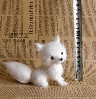 13x10cm white squatting fox model, polyethylene&furs handicraft Figurines home decoration toy gift a2526
13x10cm white squatting fox model, polyethylene&furs handicraft Figurines home decoration toy gift a2526