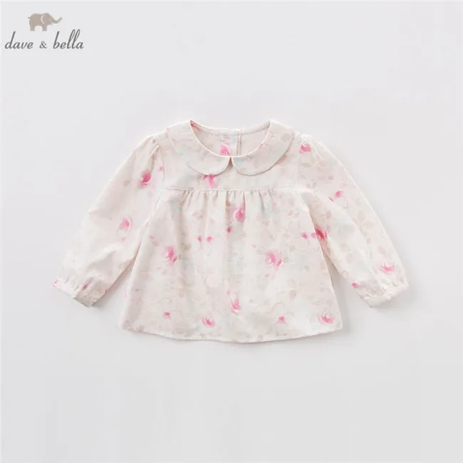 Dave Bella Spring Baby Girls Print Shirt Kids Cotton Sweet Tops Children High Quality Blouses DB7363
Dave Bella Spring Baby Girls Print Shirt Kids Cotton Sweet Tops Children High Quality Blouses DB7363