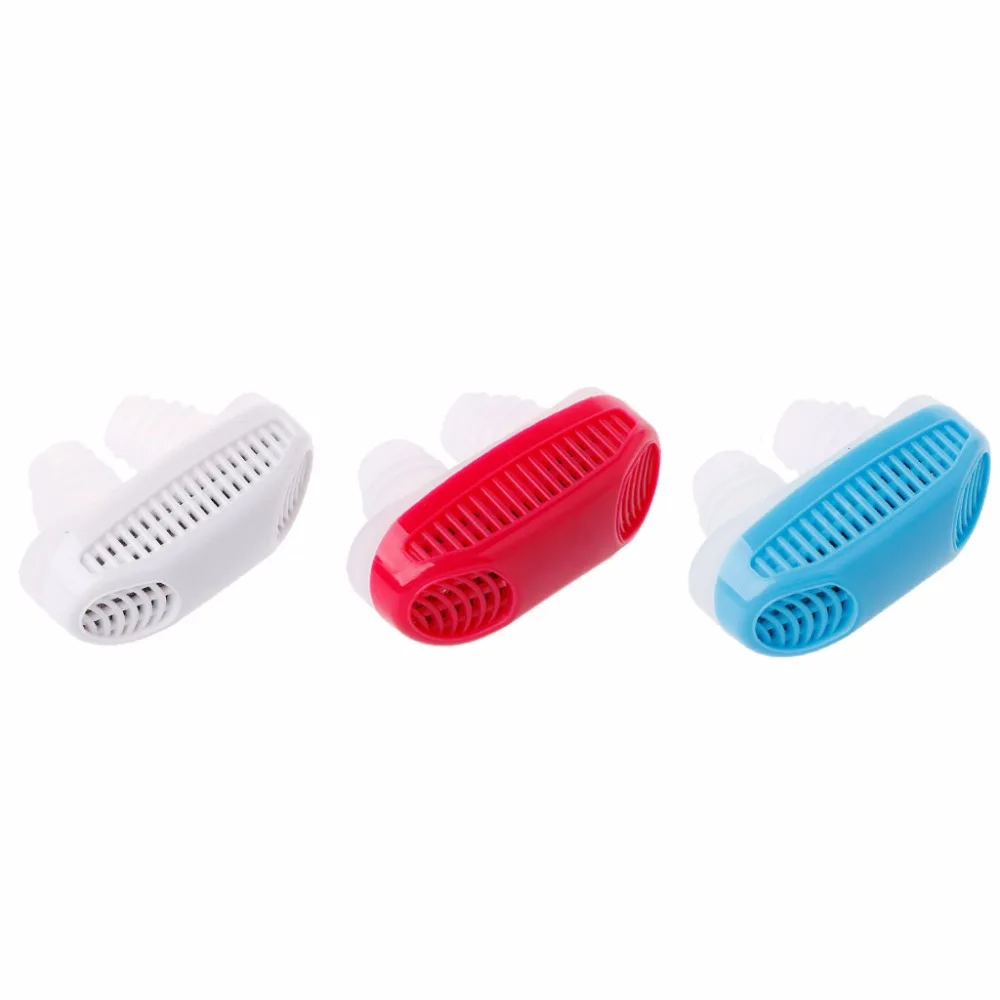 Silicone Anti Snore Nasal Dilators Apnea Aid Device Stop Snoring Nose Clip For Sleep White/Red/Blue Color
Silicone Anti Snore Nasal Dilators Apnea Aid Device Stop Snoring Nose Clip For Sleep White/Red/Blue Color