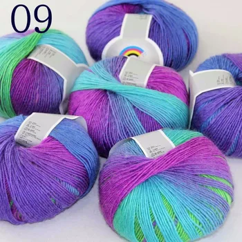 Sale Soft 6X50gr ballCashmere Wool Colorful Rainbow Wrap Shawl DIY Hand Knit Yarn Fuchsia Blue Aqua Green 524-09-6
Sale Soft 6X50gr ballCashmere Wool Colorful Rainbow Wrap Shawl DIY Hand Knit Yarn Fuchsia Blue Aqua Green 524-09-6