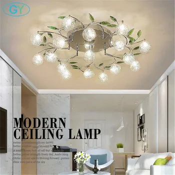 AC110V 220V modern Art design LED chandelier lustre aluminum wire lamp chandeliers crystal green leaf decor ceiling mount lights
AC110V 220V modern Art design LED chandelier lustre aluminum wire lamp chandeliers crystal green leaf decor ceiling mount lights
