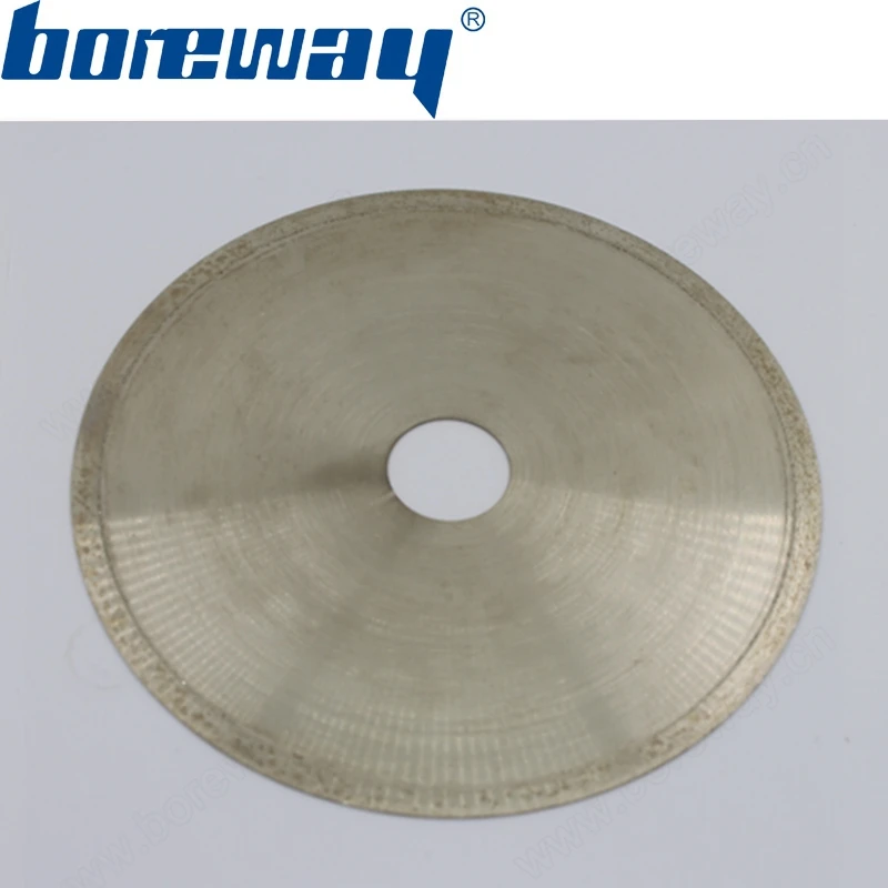 Supply D150*0.6mm*25mm Diamond Electroplated Cutting Saw Blade For Cutting Gem Jade Quartz
Supply D150*0.6mm*25mm Diamond Electroplated Cutting Saw Blade For Cutting Gem Jade Quartz