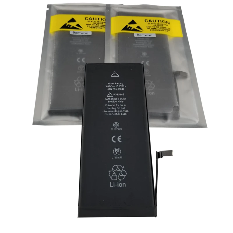 6SP battery with package