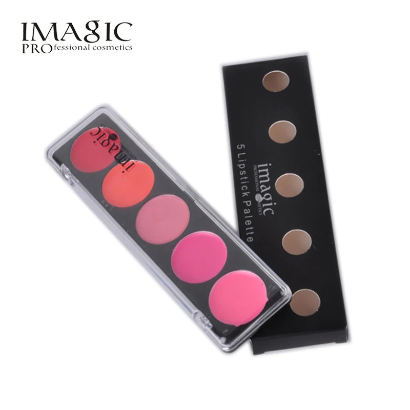 IMAGIC Lip Gloss Plate Matte Makeup 5 Color Waterproof Lipstick Sets Matte Long Lasting Nude Lip Gloss Tint Palette cosmetics
IMAGIC Lip Gloss Plate Matte Makeup 5 Color Waterproof Lipstick Sets Matte Long Lasting Nude Lip Gloss Tint Palette cosmetics