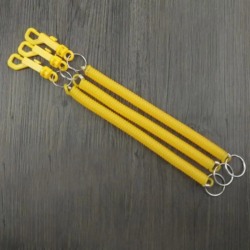 Colorful Spring Coil Key Cain With P Buckle On Ring Stretchy Elastic Coil Spring Key Ring
Colorful Spring Coil Key Cain With P Buckle On Ring Stretchy Elastic Coil Spring Key Ring