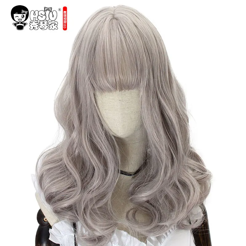 HSIU Harajuku Lolita wig Princess Women's girl's lady sweet Cute Lolita cosplay wig grey pink Vintage European NEW High quality
HSIU Harajuku Lolita wig Princess Women's girl's lady sweet Cute Lolita cosplay wig grey pink Vintage European NEW High quality
