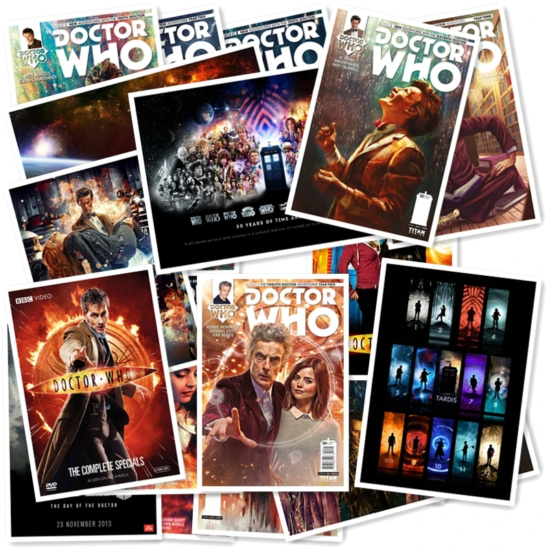 Doctor Who 20/pcs PVC Series Sticker Home Decor Fridge Styling Wall Travel Suitcase Graffiti Styling Stickers
Doctor Who 20/pcs PVC Series Sticker Home Decor Fridge Styling Wall Travel Suitcase Graffiti Styling Stickers