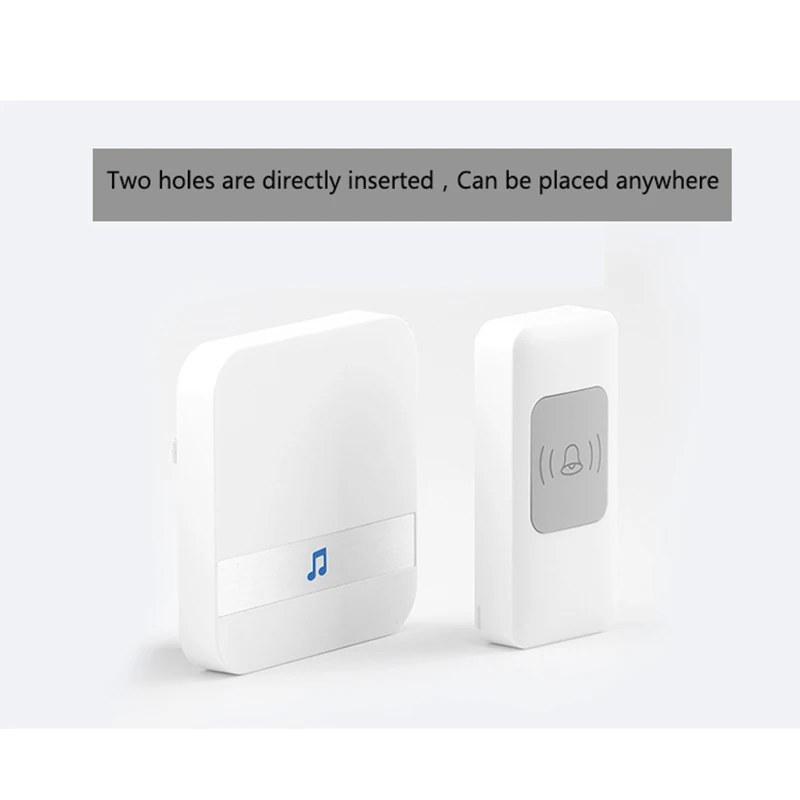 US Plug AC 100V-240V 52 polyphonic ringtones 110dB Wireless WiFi Doorbell Low Power Consumption Home Door Tools
US Plug AC 100V-240V 52 polyphonic ringtones 110dB Wireless WiFi Doorbell Low Power Consumption Home Door Tools