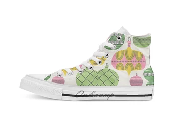 Elegant Holiday Baubles Festive Fun! Novelty Design breathable casual High Top lace-up Canvas shoes sneakers
Elegant Holiday Baubles Festive Fun! Novelty Design breathable casual High Top lace-up Canvas shoes sneakers