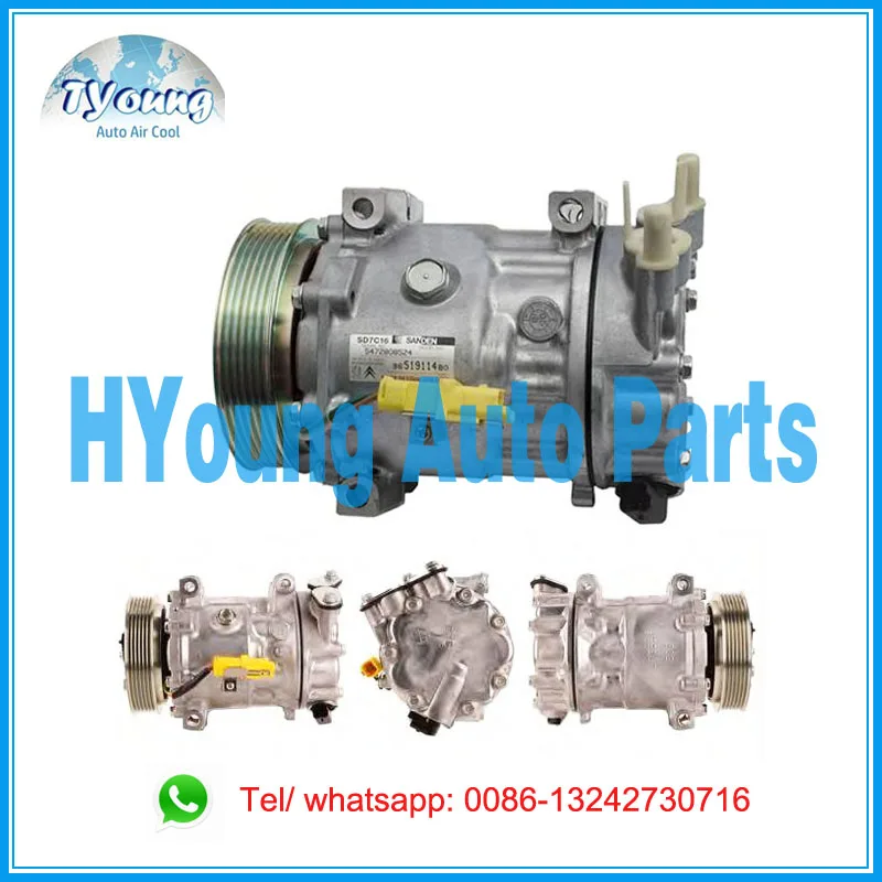 SD1309 SD1321 SD1331 auto ac compressor for Peugeot 308/ Fiat/Lancia/Citroen C3 C4 9651911480 9800839580 9671216780
SD1309 SD1321 SD1331 auto ac compressor for Peugeot 308/ Fiat/Lancia/Citroen C3 C4 9651911480 9800839580 9671216780