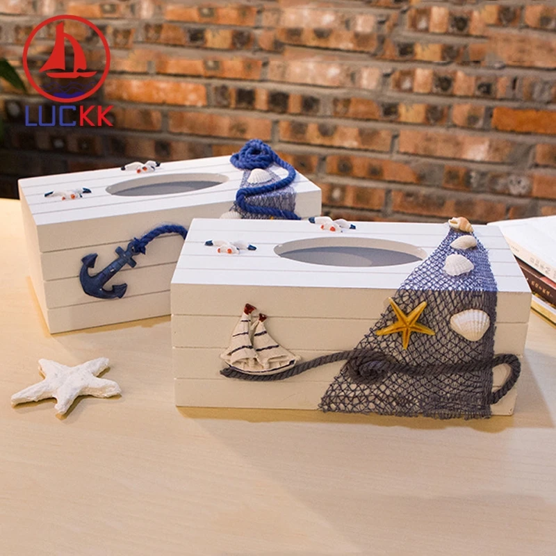 LUCKK 24CM Handmade Mediterranean Style Wooden Tissue Box Nordic Home Decoration Nautical Office Wood Ornament Carfts Souvenirs
LUCKK 24CM Handmade Mediterranean Style Wooden Tissue Box Nordic Home Decoration Nautical Office Wood Ornament Carfts Souvenirs