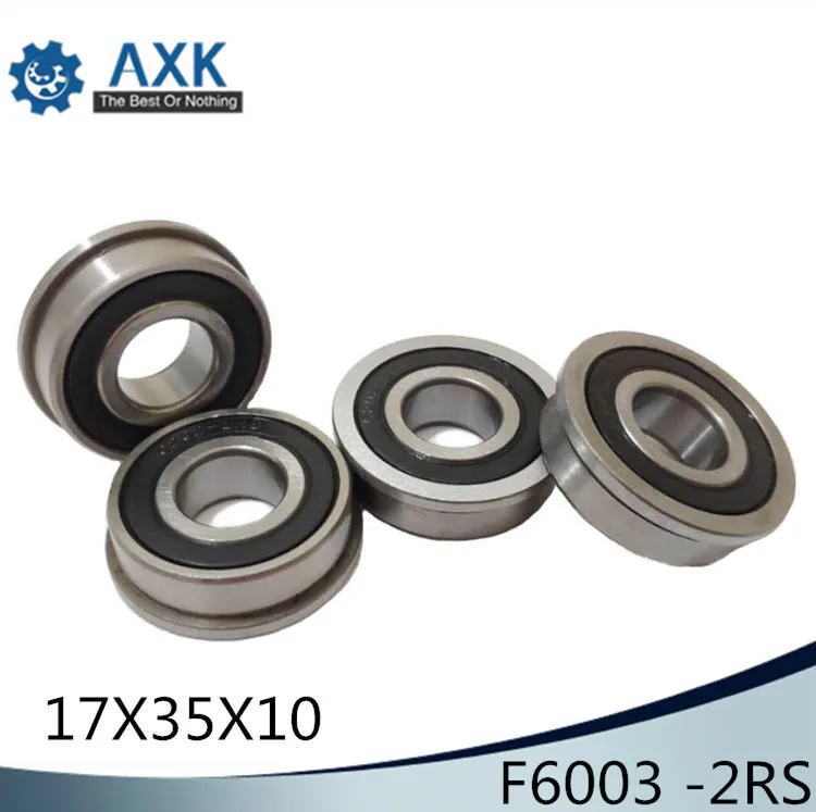 F6003-2RS Wheelbarrow Bearing 17x35x10mm ( 1 Pc ) Garden Trolley Ball Bearings With Flanged
F6003-2RS Wheelbarrow Bearing 17x35x10mm ( 1 Pc ) Garden Trolley Ball Bearings With Flanged