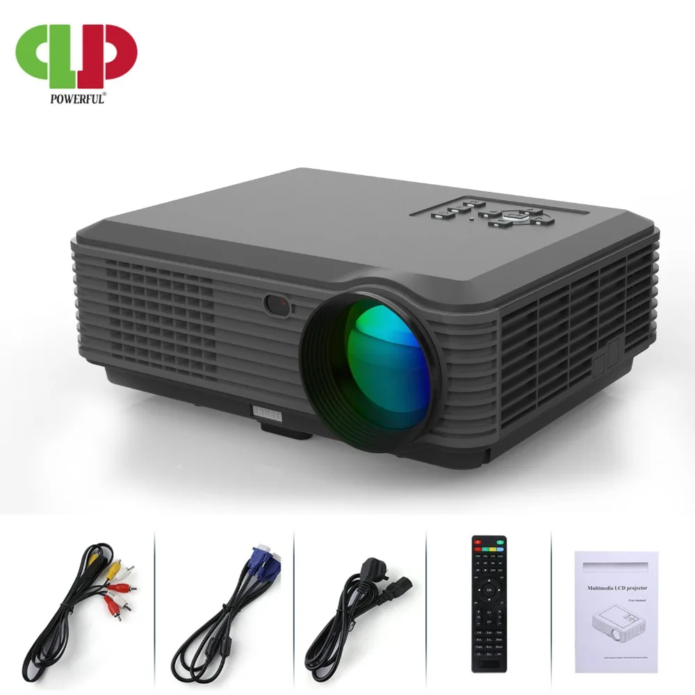 

Powerful Projector SV-228 Full HD LED Projector 1280*800 1080P 4K Display Home TV Video Theater Beamer Proyector LCD Projector