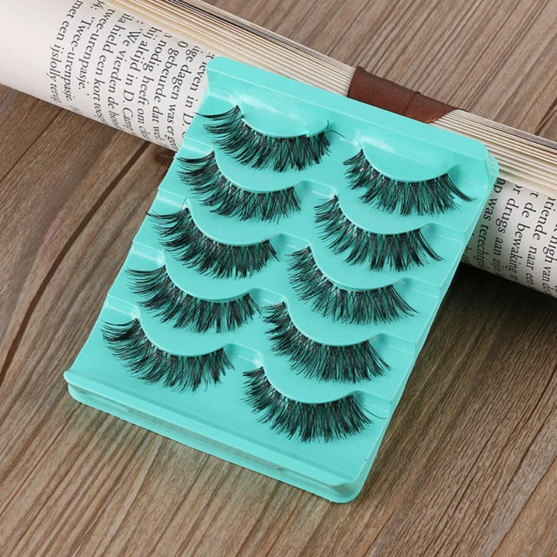 5 Pairs/set Natural False Eyelashes Stunning Makeup Handmade Messy Cross Eye Lashes Extension Tools Hot Sale
5 Pairs/set Natural False Eyelashes Stunning Makeup Handmade Messy Cross Eye Lashes Extension Tools Hot Sale