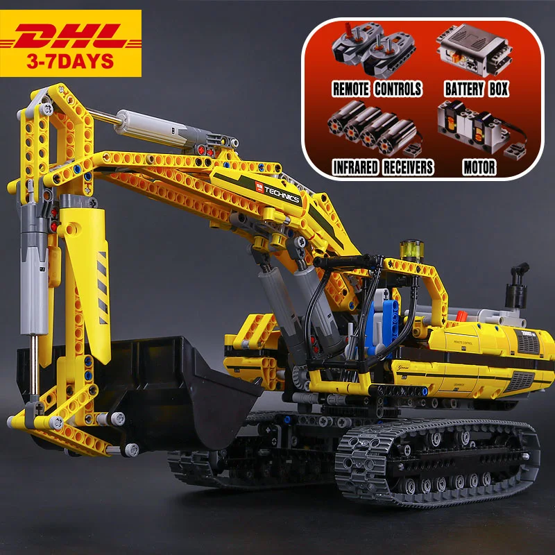 NEW TECHNIC VOLVO Excavator legoing technic L350F Motorized 20007 8043 Building Blocks Bricks 20008 Wheel Loader 42030
NEW TECHNIC VOLVO Excavator legoing technic L350F Motorized 20007 8043 Building Blocks Bricks 20008 Wheel Loader 42030