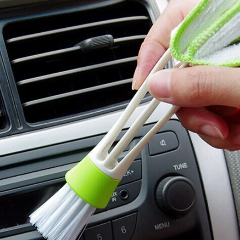 1PC Car Cleaning Brush Double Ended Car Air Vent Slit Cleaner Brush Dusting Blinds Keyboard Cleaning Brushes Home Cleaner
1PC Car Cleaning Brush Double Ended Car Air Vent Slit Cleaner Brush Dusting Blinds Keyboard Cleaning Brushes Home Cleaner