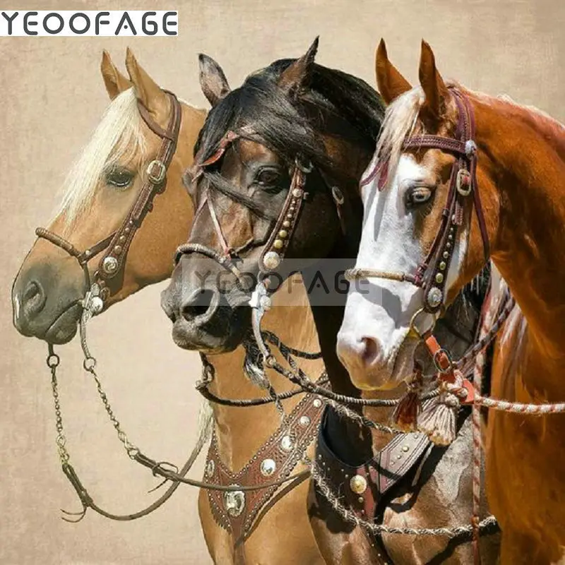 Diy 5d diamond Painting puzzle picture embroidery Cross Stitch three horses diamond mosaic hobby craft stickers home decor
Diy 5d diamond Painting puzzle picture embroidery Cross Stitch three horses diamond mosaic hobby craft stickers home decor