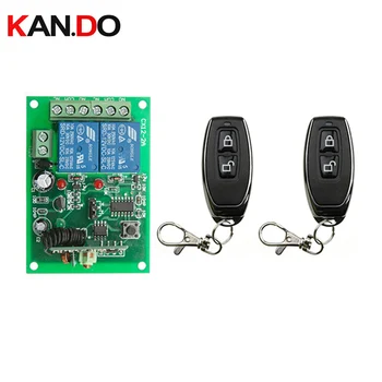 Universal Wireless Remote Switch DC 12V 24V 10A 315/433 MHz 2CH 2 CH relay Receiver Module and RF Transmitter Remote Controls
Universal Wireless Remote Switch DC 12V 24V 10A 315/433 MHz 2CH 2 CH relay Receiver Module and RF Transmitter Remote Controls