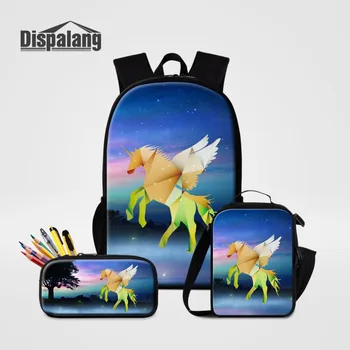 Dispalang Children's Backpack 3pcs Set School Bags Unicorn Animal Back Pack Rucksack Lunch Box Pen Pencil Case Mochila Feminina
Dispalang Children's Backpack 3pcs Set School Bags Unicorn Animal Back Pack Rucksack Lunch Box Pen Pencil Case Mochila Feminina