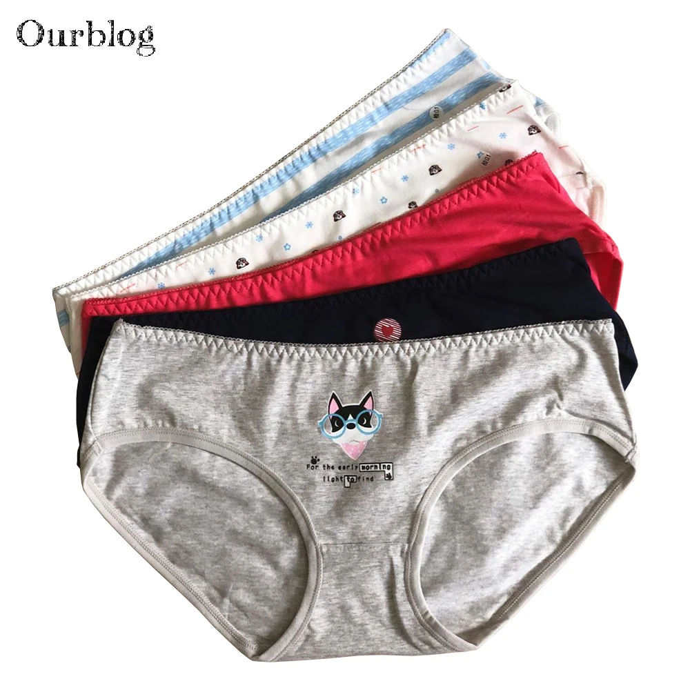 OURBLOG Lot 5 PCS Underwear Women Cotton Low Rise Cute Stars Print Bow Soft Briefs Ladies Panties Knickers for Women Girls
OURBLOG Lot 5 PCS Underwear Women Cotton Low Rise Cute Stars Print Bow Soft Briefs Ladies Panties Knickers for Women Girls