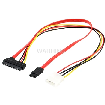 7 Pin SATA Serial ATA to SAS 29 Pin & 4 Pin Cable Male Connector Adapter Power Cable for Hard Disk Drive HY1200
7 Pin SATA Serial ATA to SAS 29 Pin & 4 Pin Cable Male Connector Adapter Power Cable for Hard Disk Drive HY1200