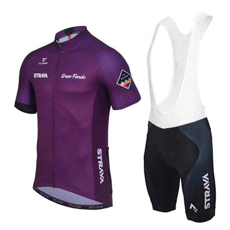 2019 Summer Strava Team Purple Cycling Clothing Bike Jersey Ropa Mens Bicycle Pro Cycling Jerseys Gel Pad Bike Shorts Sets
2019 Summer Strava Team Purple Cycling Clothing Bike Jersey Ropa Mens Bicycle Pro Cycling Jerseys Gel Pad Bike Shorts Sets