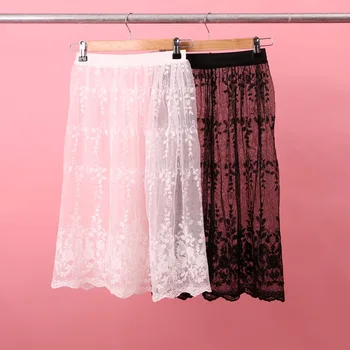 All Lace Half Slipwomen Lady Lace Slips Sexy Lingerie Femme Extender A-Line Mesh Slip Extend Petticoat
All Lace Half Slipwomen Lady Lace Slips Sexy Lingerie Femme Extender A-Line Mesh Slip Extend Petticoat