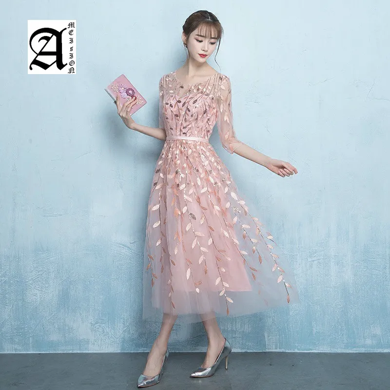 Long Evening Gowns 2019 New Arrival Elegant A-Line Party Formal Dress Lace Half Sleeve Special Robe De Soiree
Long Evening Gowns 2019 New Arrival Elegant A-Line Party Formal Dress Lace Half Sleeve Special Robe De Soiree