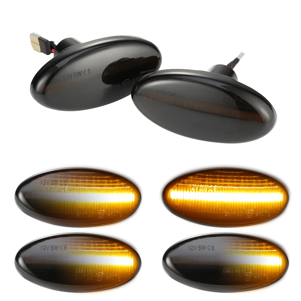 2PCS LED Turn Signal Lamp Dynamic Side Marker Indicators Flowing Light Front Side Marker Parking Light FOR Mazda 2 3 5 MPV
2PCS LED Turn Signal Lamp Dynamic Side Marker Indicators Flowing Light Front Side Marker Parking Light FOR Mazda 2 3 5 MPV