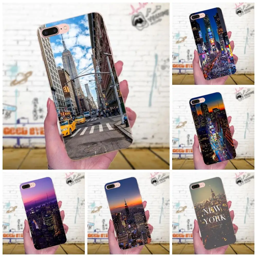Такси Нью Йорк Таймс Сквер лучший для Huawei P7 Honor 4C 5A 5C 5X 6 6C 6A 6X 7 7X 8 9 V8 V10 Y3II Y5II Y6II G8 Play