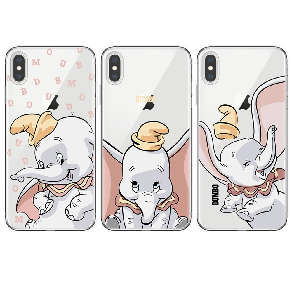 Cartoon Dumbo Elephant Disneys Phone Case For iPhone 11 Pro XS Max X XR 8 7 6 6S Plus 5S SE Cute Dumbo TPU Back Cover Coque Capa
Cartoon Dumbo Elephant Disneys Phone Case For iPhone 11 Pro XS Max X XR 8 7 6 6S Plus 5S SE Cute Dumbo TPU Back Cover Coque Capa