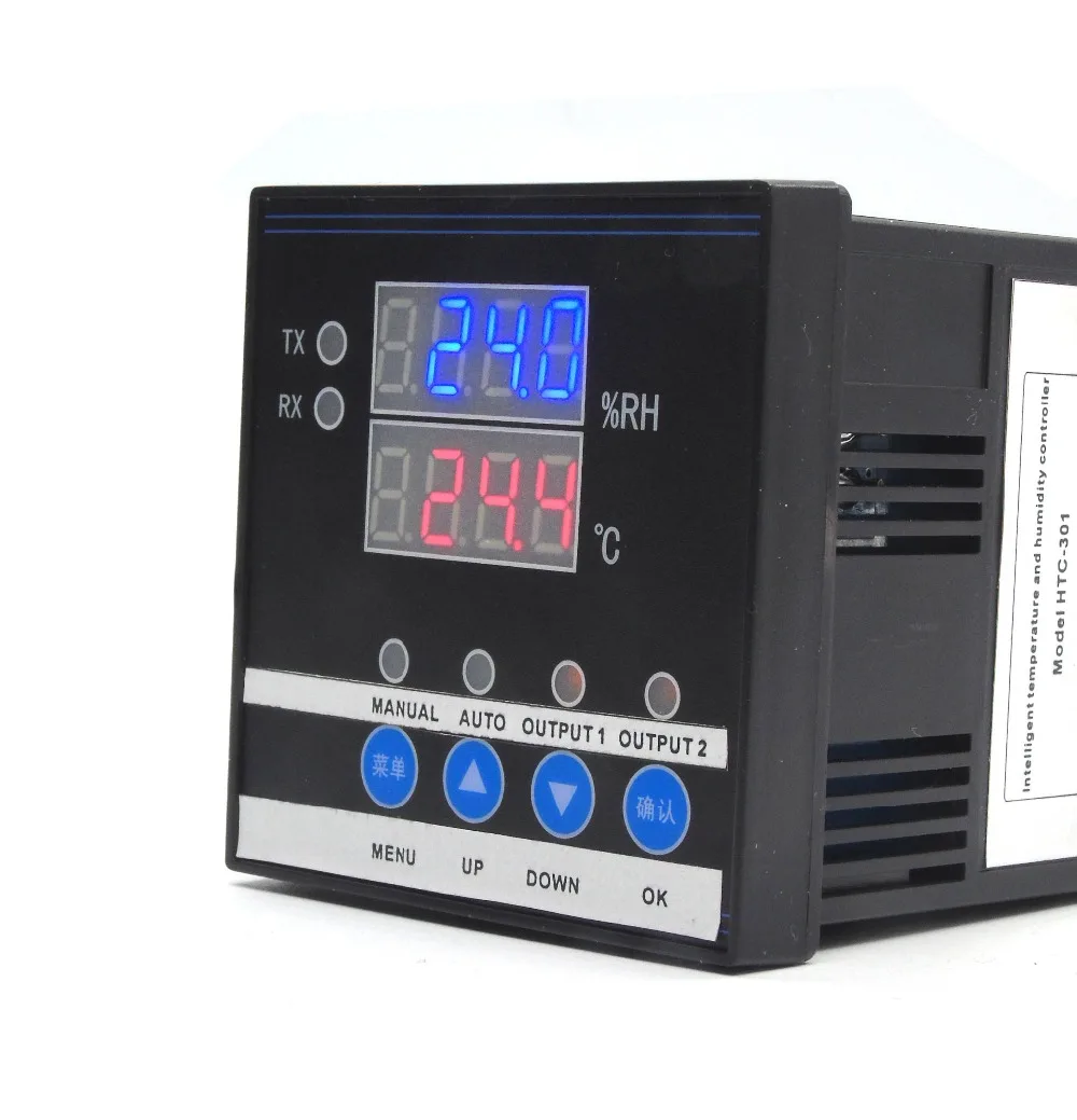 Potential-free contact/Active connection temperature and humidity controller for incubator greenhouse
Potential-free contact/Active connection temperature and humidity controller for incubator greenhouse