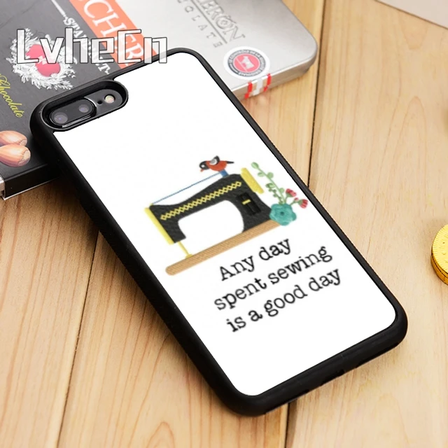 Старинная швейная машина LvheCn чехол для телефона iPhone 5 6 s 7 8 plus 11 12 Pro X XR XS Max Samsung Galaxy
