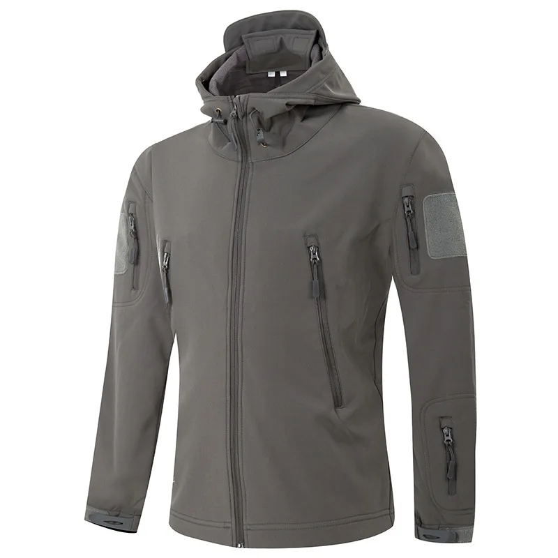 2019 Spring Soft Shell Military Camouflage Jackets Men Hooded Waterproof Tactical Fleece Jacket Winter Warm Army Outerwear Coat
2019 Spring Soft Shell Military Camouflage Jackets Men Hooded Waterproof Tactical Fleece Jacket Winter Warm Army Outerwear Coat