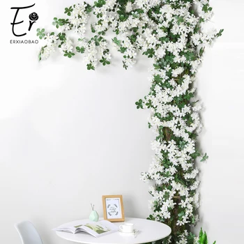 Erxiaobao Artificial Flowers Cherry Fake Silk Flower String Vine Home Party Wedding Wall Hanging Door Bookshelf Balustrade Decor
Erxiaobao Artificial Flowers Cherry Fake Silk Flower String Vine Home Party Wedding Wall Hanging Door Bookshelf Balustrade Decor