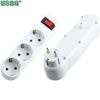 White 16A 1 to 3 EU France Germany Korea Russia Power Extension Switch Outlet Wall Wireless Adaptor Schuko Socket Convert Plug
White 16A 1 to 3 EU France Germany Korea Russia Power Extension Switch Outlet Wall Wireless Adaptor Schuko Socket Convert Plug