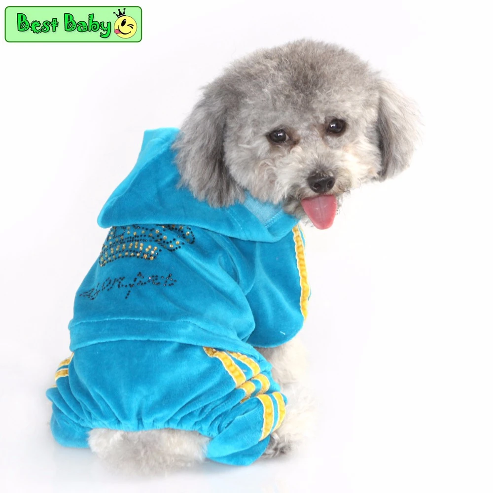 Bling Velvet Pet Dog Clothes Sweatshirts Rhinestone Crown Wear Luxury Animals Jumpsuit For Chihuahua Yorkshire Puppies Supplies
Bling Velvet Pet Dog Clothes Sweatshirts Rhinestone Crown Wear Luxury Animals Jumpsuit For Chihuahua Yorkshire Puppies Supplies