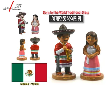 Resin Handed Crafts Mexico 2pc/set Traditional Costume Dolls New Arrival Home Office Decoration Great Collection
Resin Handed Crafts Mexico 2pc/set Traditional Costume Dolls New Arrival Home Office Decoration Great Collection