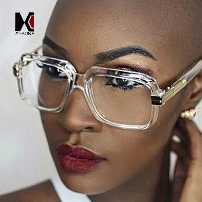 SHAUNA Popular Oversize Women Square Sunglasses Brand Designer Fashion Men Transparent Frame Gradient/Clear Lens Glasses UV400
SHAUNA Popular Oversize Women Square Sunglasses Brand Designer Fashion Men Transparent Frame Gradient/Clear Lens Glasses UV400